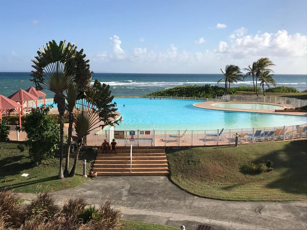 Coeur Tiare Studio Lounge Piscine Plage Cocotiers Saint-Francois  Bagian luar foto